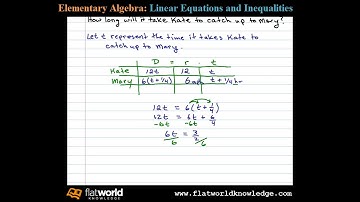 Uniform Motion or Distance (D = r t) Uniform Motion - Algebra - fwk - TryThis02-0504