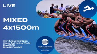 LIVE | Mixed 4x1500m | Open Water Swimming World Cup 2023 | Funchal screenshot 5