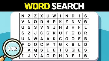 Word Search #118 Can you find them all?