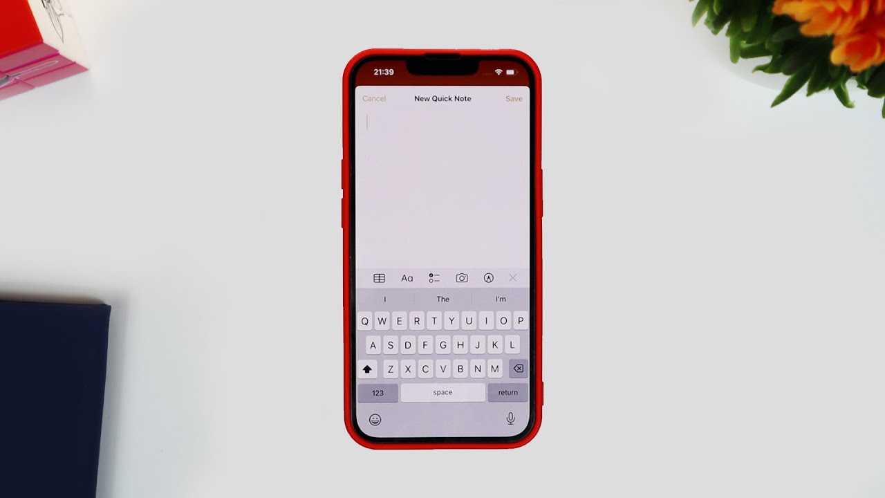 ios quick note ios quick note