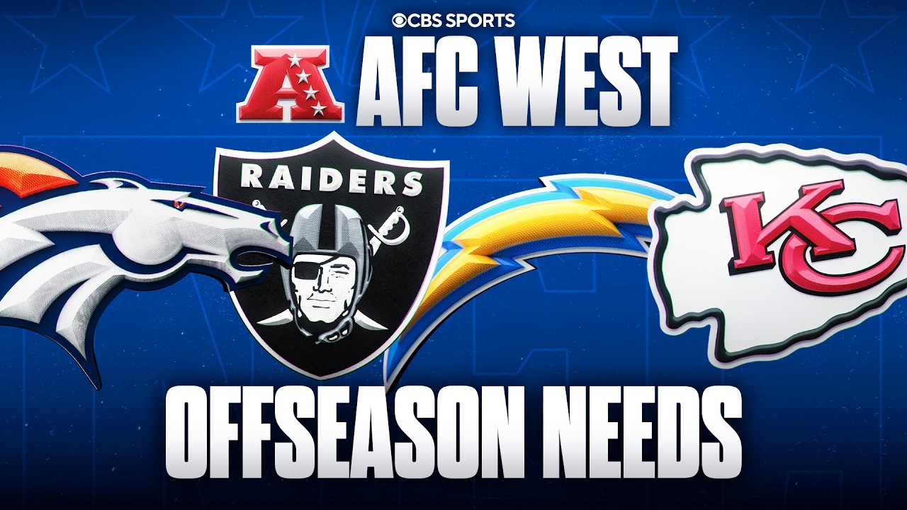 Offseason needs for EVERY AFC West team: Broncos, Chargers, Chiefs, Raiders