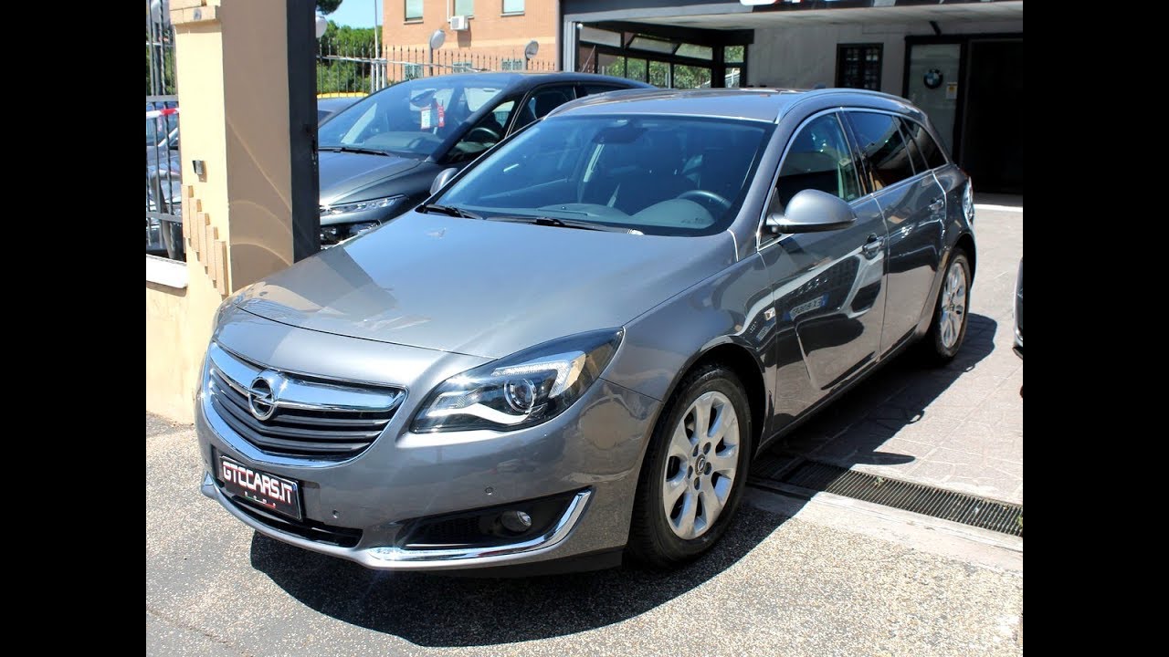 Opel Insignia 2 0cdti 170cv St Aut Cosmo Euro6 Navi Www Gtccars It Youtube