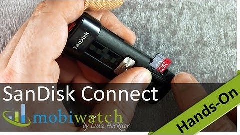 USB Stick With Wi-Fi: SanDisk Connect Wireless Flash Drive