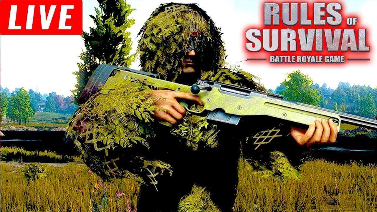 RULES OF SURVIVAL SNIPER ONLY CHALLENGE!