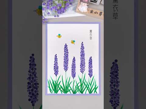Весенний рисунок #рисование #diy #поделка #applications #drawing #draw #рисуемсдетьми #акварель #арт
