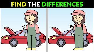 Can You Find All the Differences Test Your Brain with Fun 'Spot the Difference' Puzzles! || No -132