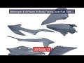 Motorcycle Full Plastic Kit Body Fairing Cover Fuel Tank Fender Mud... — Top Rated 2026 | Buy Now!