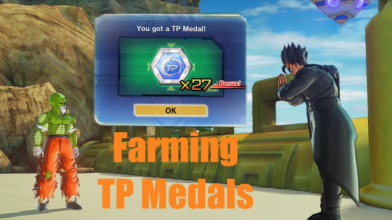 Dragon Ball Xenoverse 2 Guide: The Fastest Way In Farming TP Medals Without  Getting Annoyed By The Bugs