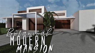Botanical Minimalist Modern House| ROBLOX bloxburg