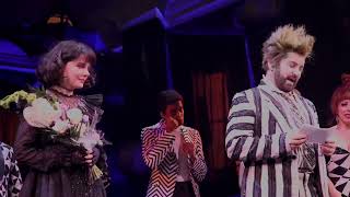 Elizabeth Teeter first curtain call np Beetlejuice