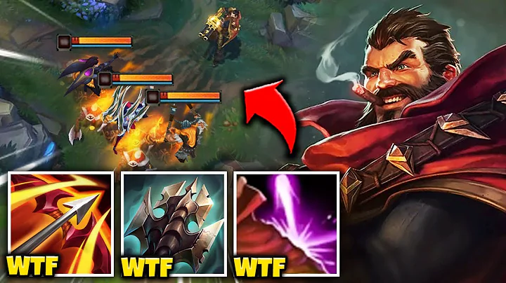 THIS GRAVES BUILD LOOKS LIKE A LITERAL GLITCH! (EV...