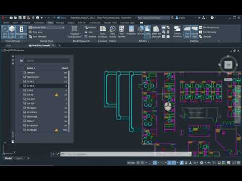 AutoCAD 2022 | Count functie