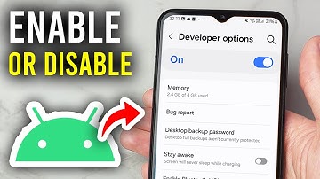 How To Enable or Disable Developer Options On Any Android - Step By Step