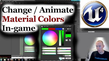 UE4 Tutorial | Change / Animate Material Colors In-game