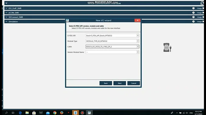 DTS monaco 9.02 ตั้งค่าใช้งานกับ VCX SE for Benz
