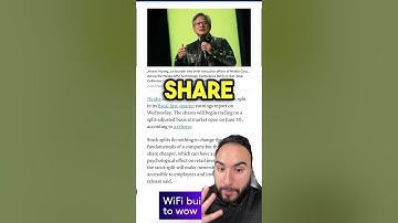 Nvidia 10-for-1 Stock Split EXPLAINED‼️