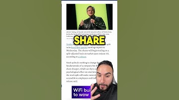 Nvidia 10-for-1 Stock Split EXPLAINED‼️