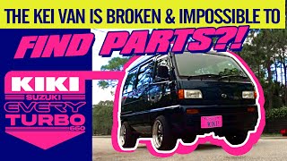 Suzuki Kei Truck Repairs and Finding Parts For Japanese JDM Van and Cars Carry and Every