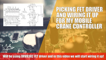 Picking DRV8302 FET Driver And Wiring It Up - Embedded System Consultant Explains