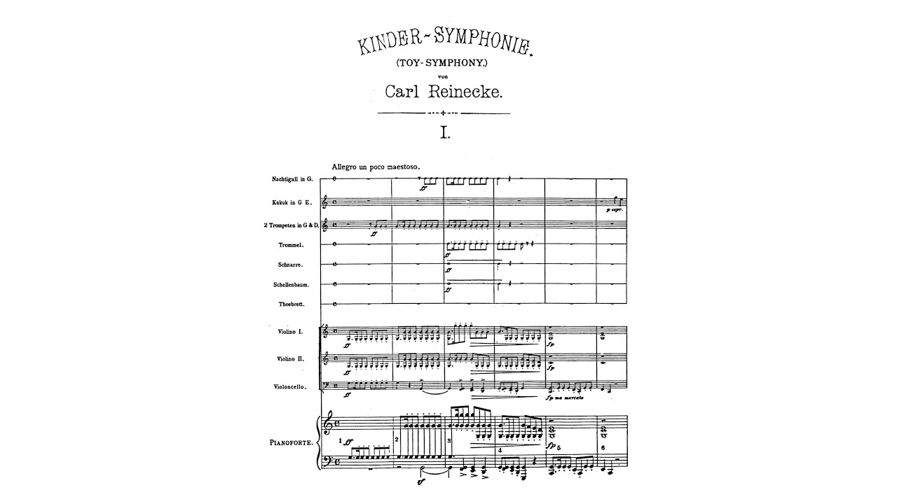 Carl Reinecke Zweite Symphonie スコア Carl Reinecke] Symphony No.2 in C Minor 