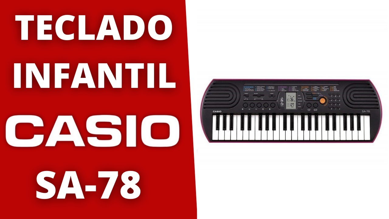 Teclado Infantil Casio SA50