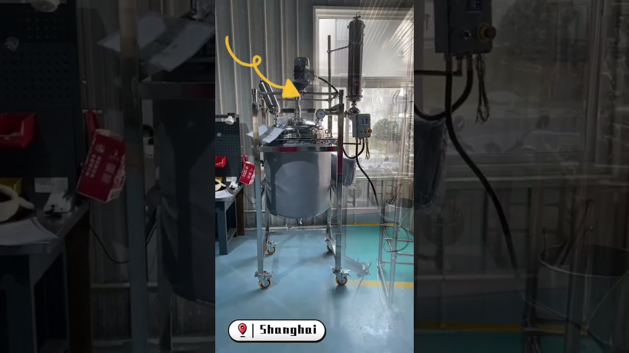 Various stainless steel reactors