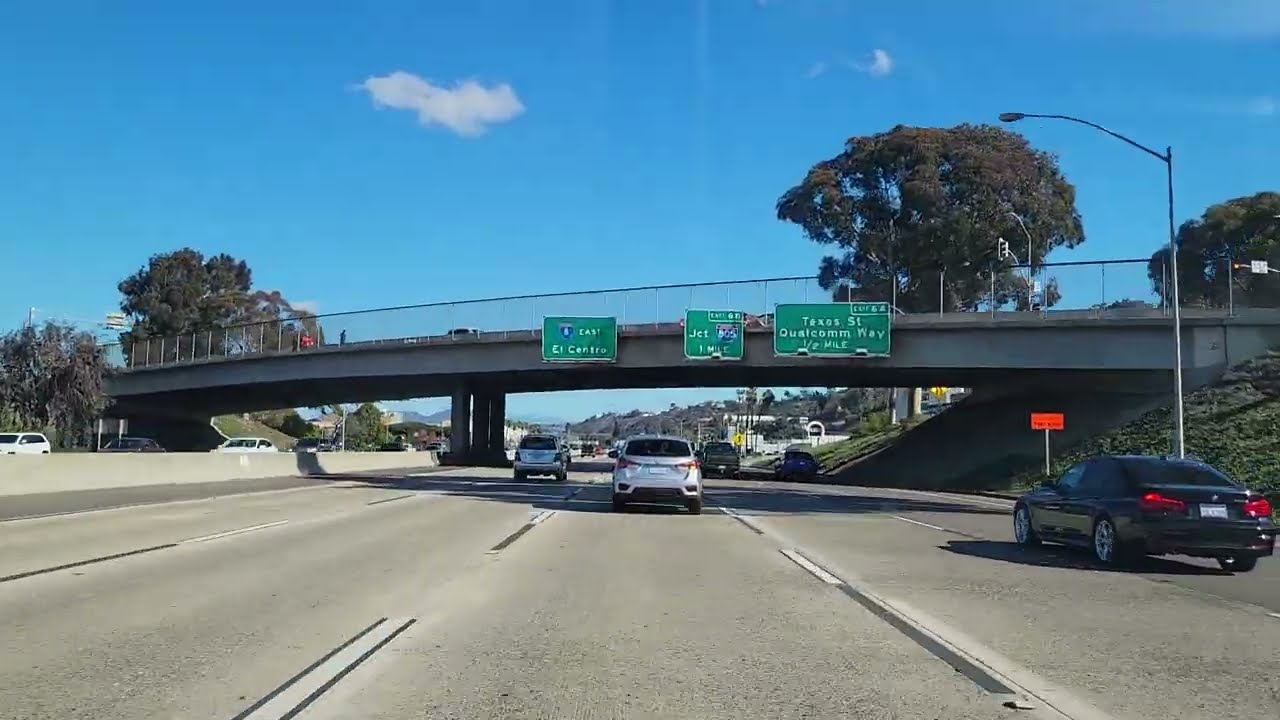 San Diego California, Driving Tour, From Downtown to East San Diego Video