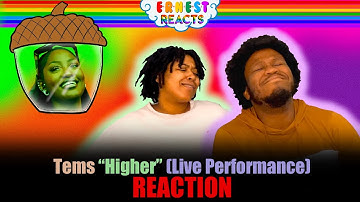 Tems "Higher" (Live Performance) (🇭🇹REACTION🇺🇸)