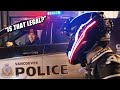 Gambar cover Police React To TRON Helmet Compilation
