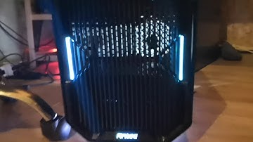 Antec Cube itx computer case gaming quick view review RGB