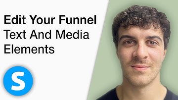 How to Edit Your Funnel Text and Media Elements Systeme Tutorial [2025 Full Guide]