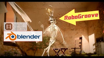 RoboGroove: Epic Dance Moves by a 3D-Animated Robot | Made in Blender