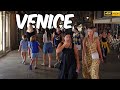 Venice Italy Nightlife Summer Strolling | Full Tour