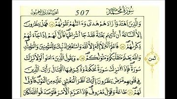 سورة محمد-الشيخ علي الحذيفي-رواية قالون