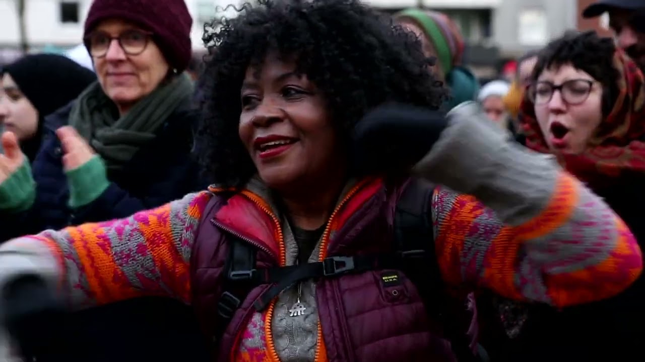 Female Voices - Protestaktion zum 08. März 2023