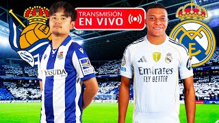 REAL MADRID vs REAL SOCIEDAD 🔴 EN VIVO con Mbappé y Vinicius por la fecha 4 en España | REACCIÓN