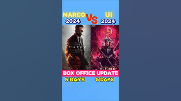 5 days collection of MARKO VS UI || box office collection || #shorts #marko #ui