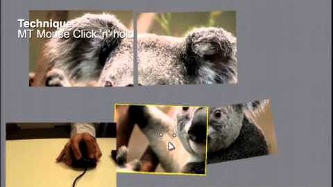 Microsoft Research "Design and Evaluation of Interaction Models for Multi-touch Mice"