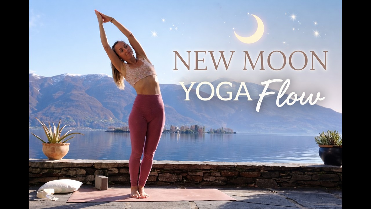 🌑 10-Min New Moon Yoga Flow | Gentle Yoga for Renewal & Chinese New Year | Soluna Yoga