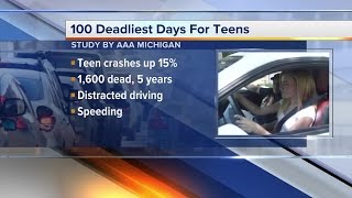 Study by AAA reveals deadliest days for teens on the road