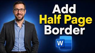 How To Add Half Page Border In Microsoft Word [2026 Guide]
