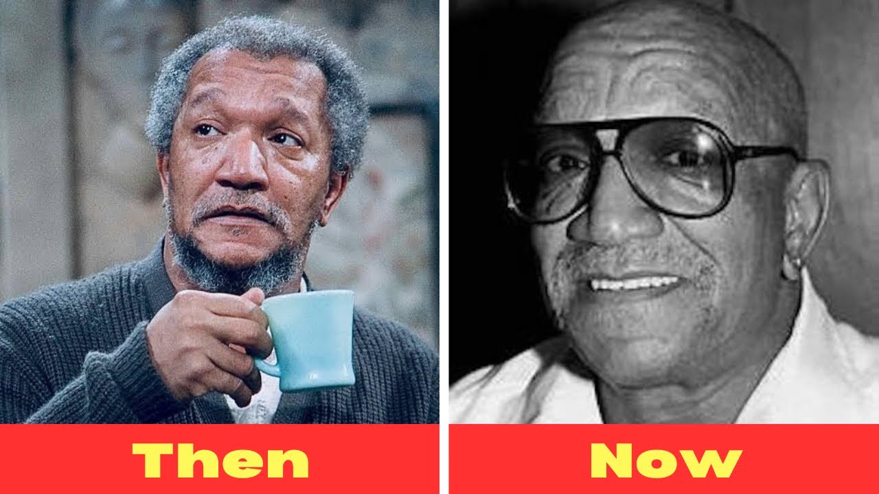 Sanford and Son Cast (1972): 🌟Then and now
