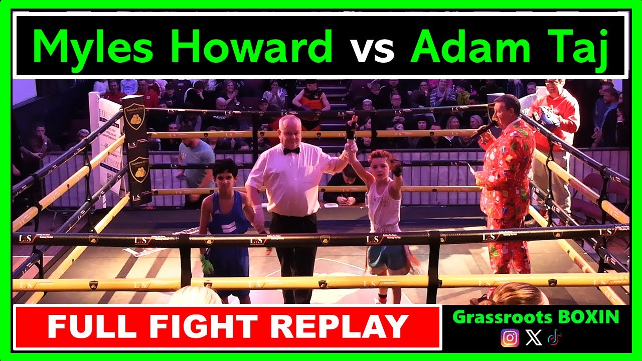 Майлз Ховард против Адама Таджа — ПОЛНЫЙ БОЙ — Домашнее шоу боксерского клуба Гилфорда (12.07.25)