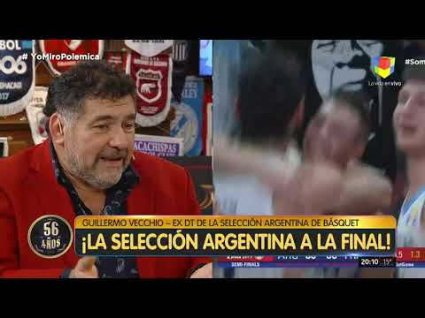 Argentina finalista del mundial de Básquet