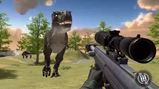 Carnivore Hunter Sniper Game Level 21-25 T-rex 🦖 Jurassic World (Gameplay Android) screenshot 4