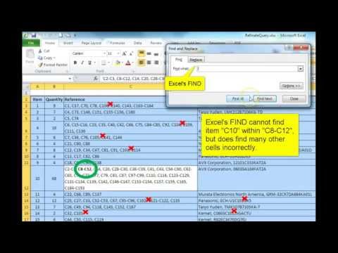 Refinate Query for Excel