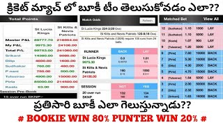 WHY Always bookie wins In Cricket 🏏 | ipl2021 | How to Know bookie Team |  #ipl #cricket #cpl #psl screenshot 5
