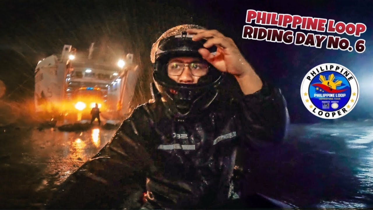 Solo PHILIPPINE LOOP Day 6: Riding Through Non-stop Rain, Had a Crash ...