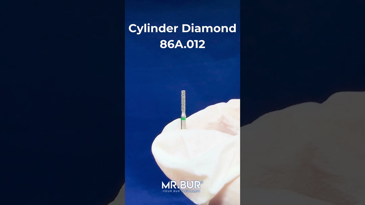 Cylinder Shape Bur | Diamond Dental Bur
