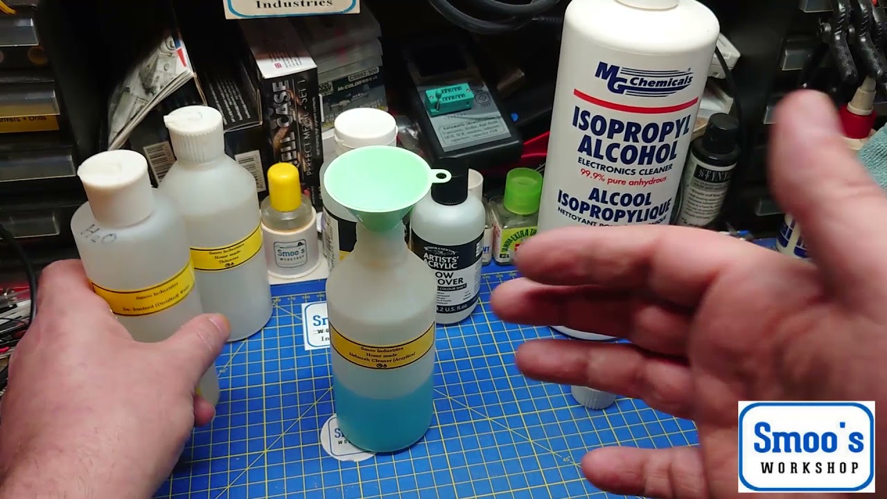 How to - make your own airbrush thinner (and cleaner..revisited